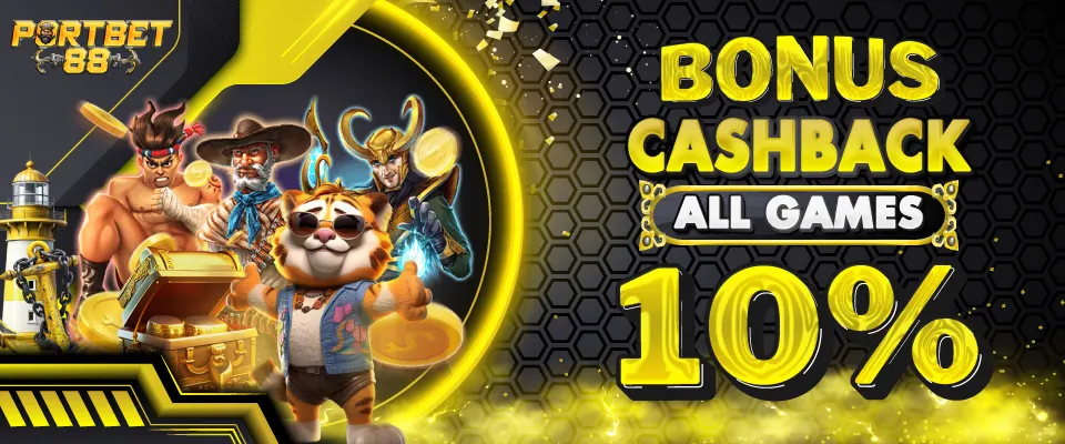 Bonus Cashback - PORTBET88