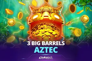 3 Big Barrels Aztec - PORTBET88