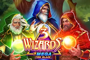 Mega Fire Blaze: 3 Wizards - PORTBET88