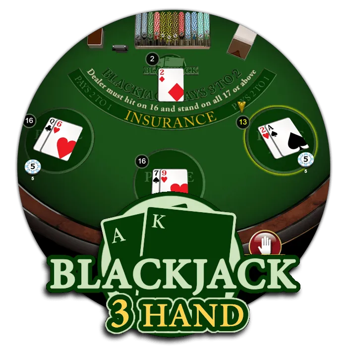 Blackjack 3 Hand - PORTBET88