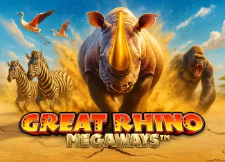 Pragmatic : Great Rhino Megaways - PORTBET88