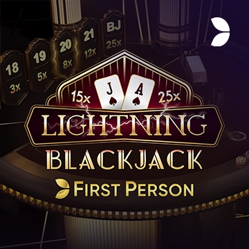 First Person Lightning Blackjack - PORTBET88